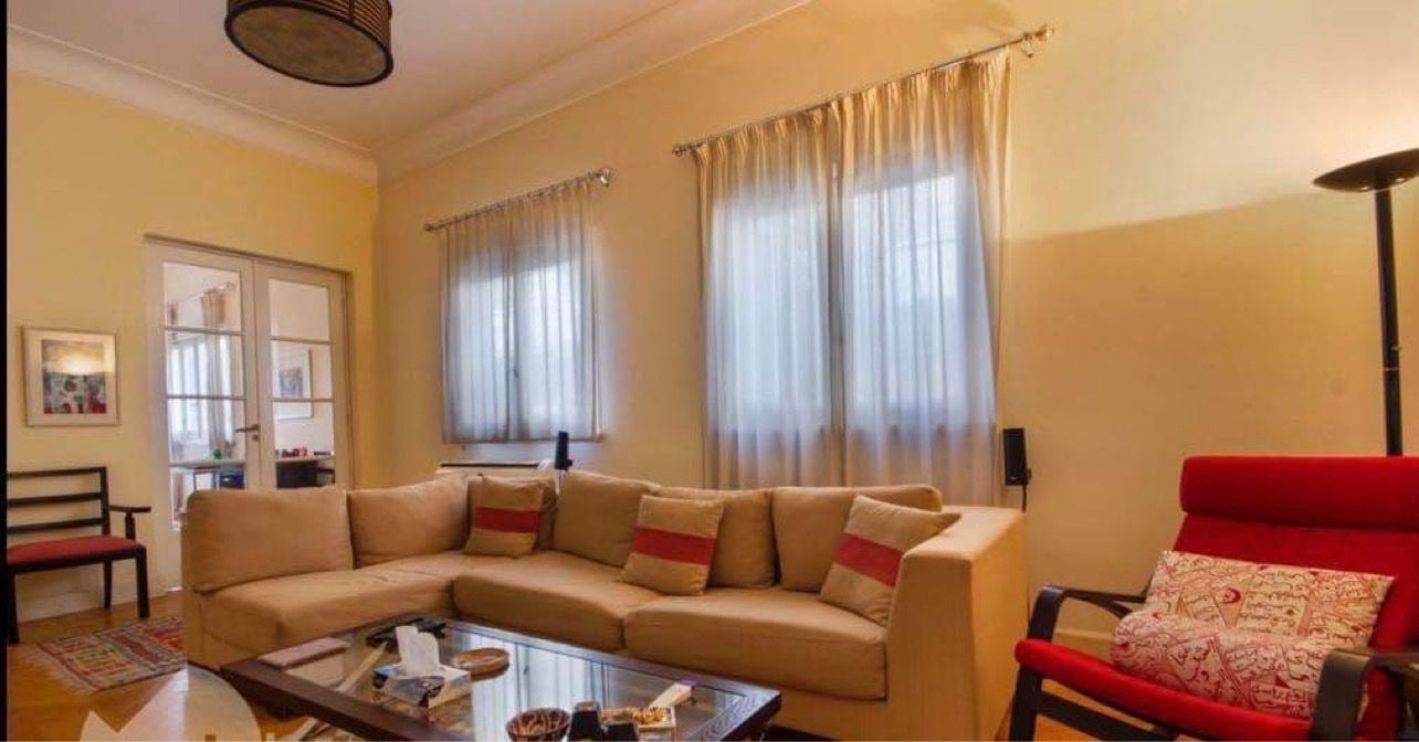 For rent For rent in Zamalek Fully Furnished high ceiling apartment 160sqm.