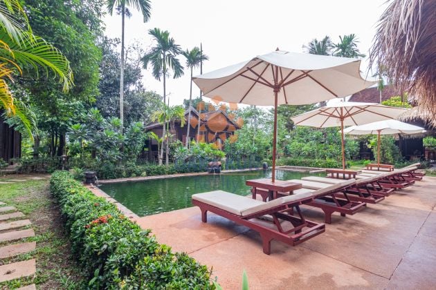 1 Bedroom House For Rent in Siem Reap with Shared Swimming Pool
