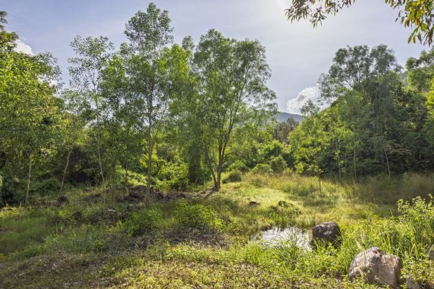 Casa de huéspedes en constante evolución en Kampot, Camboya