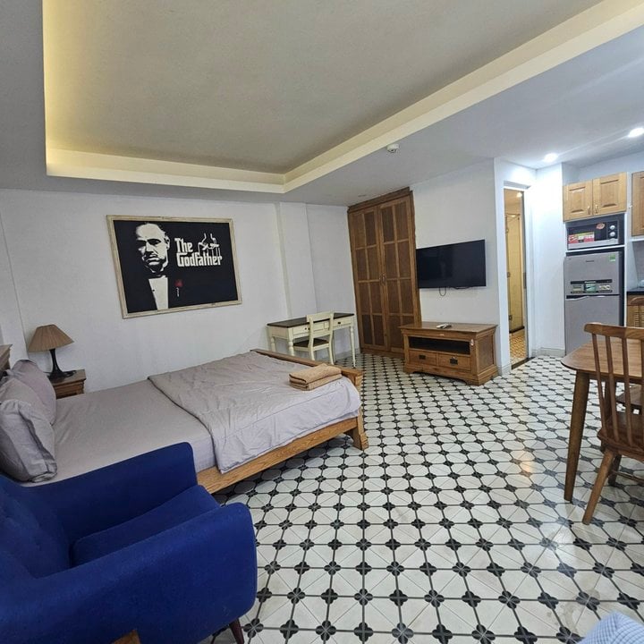 Garden Balcony Full Furnished For Rent in Thao Dien District 2