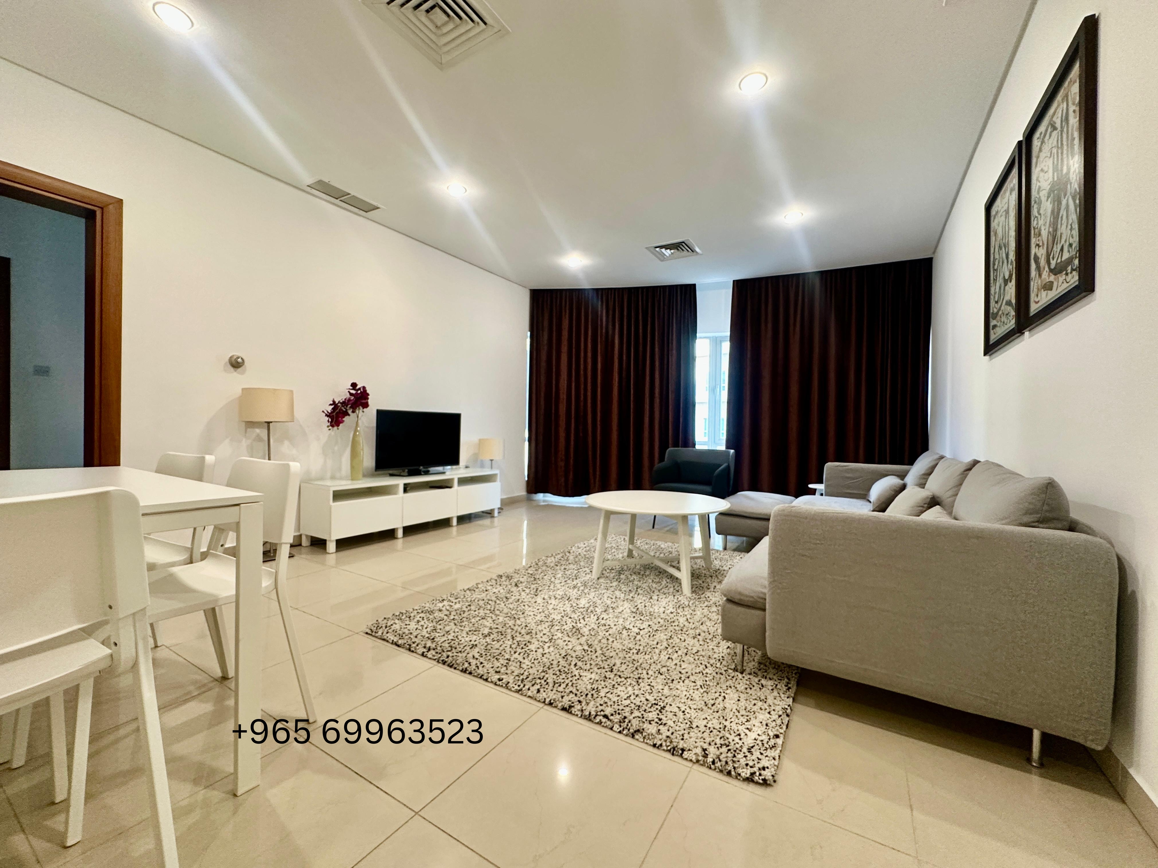 One bedroom furnished apartment for rent in Salmiya
