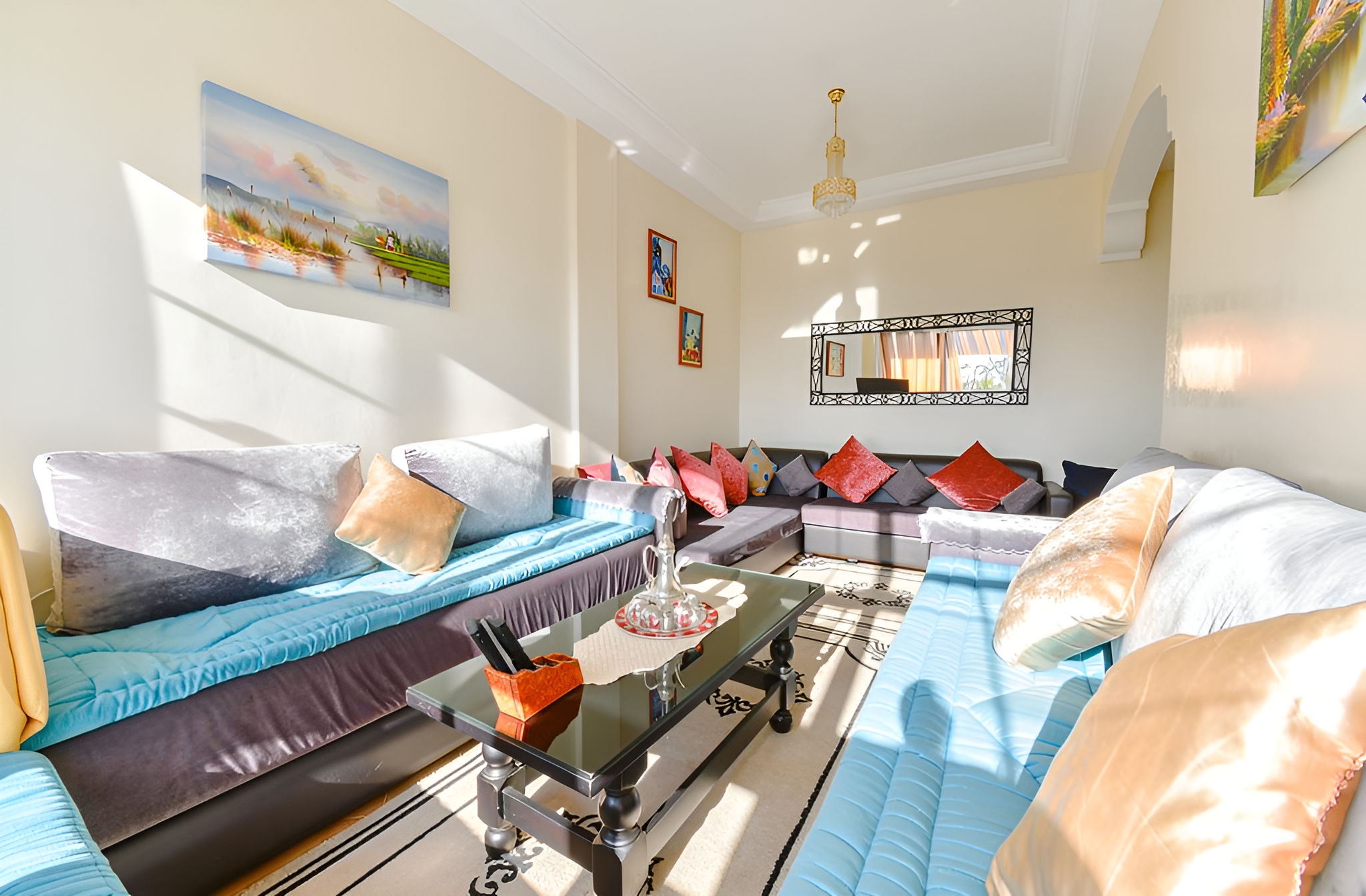 Appartement équipé et spacieux avec piscine et proche plage