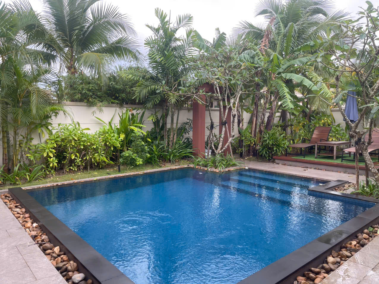 Five- star villa for rent in Fusion resort, in Danang, Vietnam, one bedrooms, swimming pool