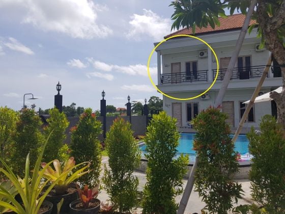 Apartment / studio / flat / room BALI in Kerobokan with rice field view