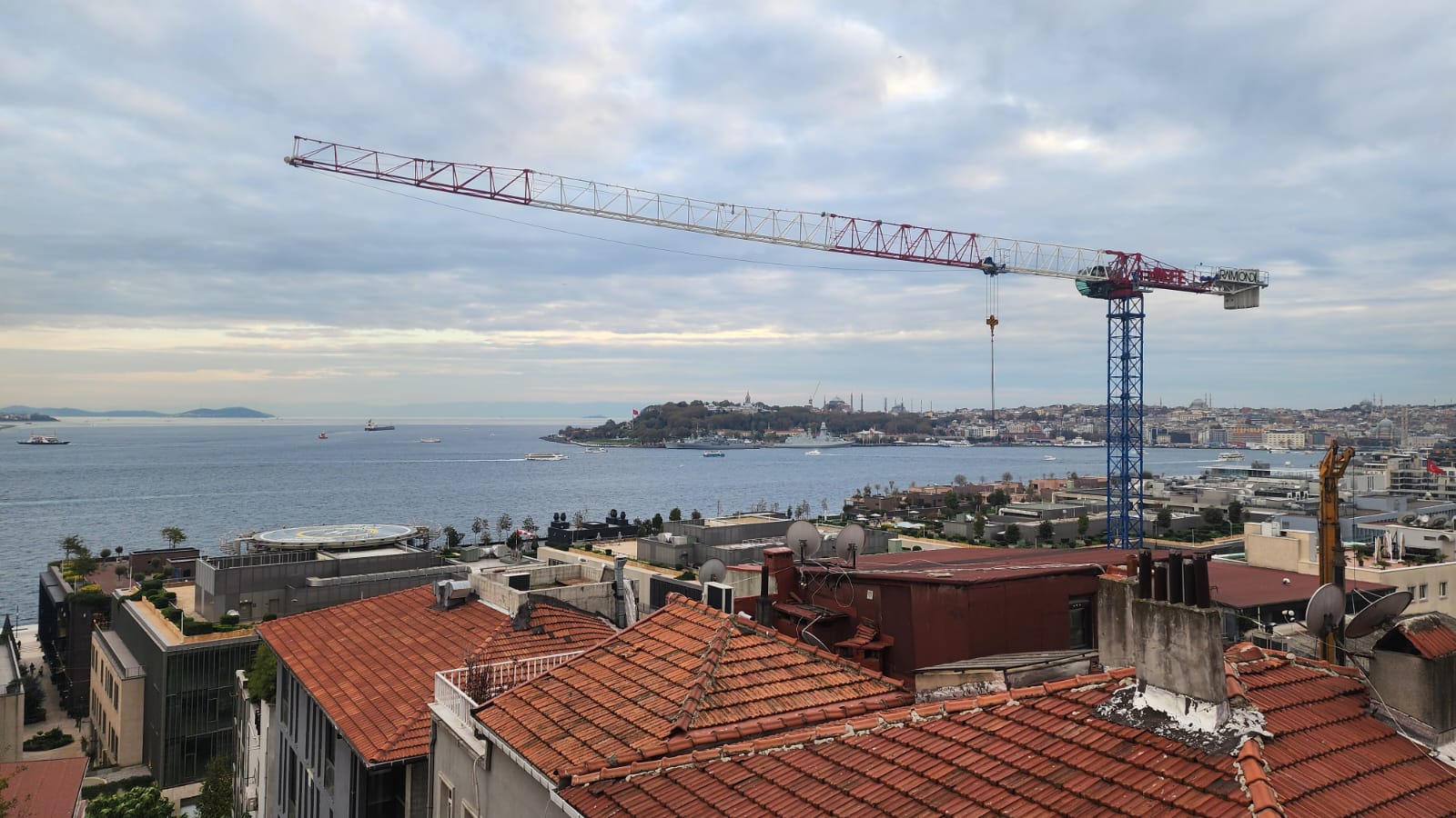 Magnificient Bosphorus View Flat in Beyoğlu Cihangir!!!