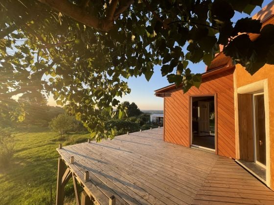 Ecological Living Place with Bioclimatic Round House – Lot, France