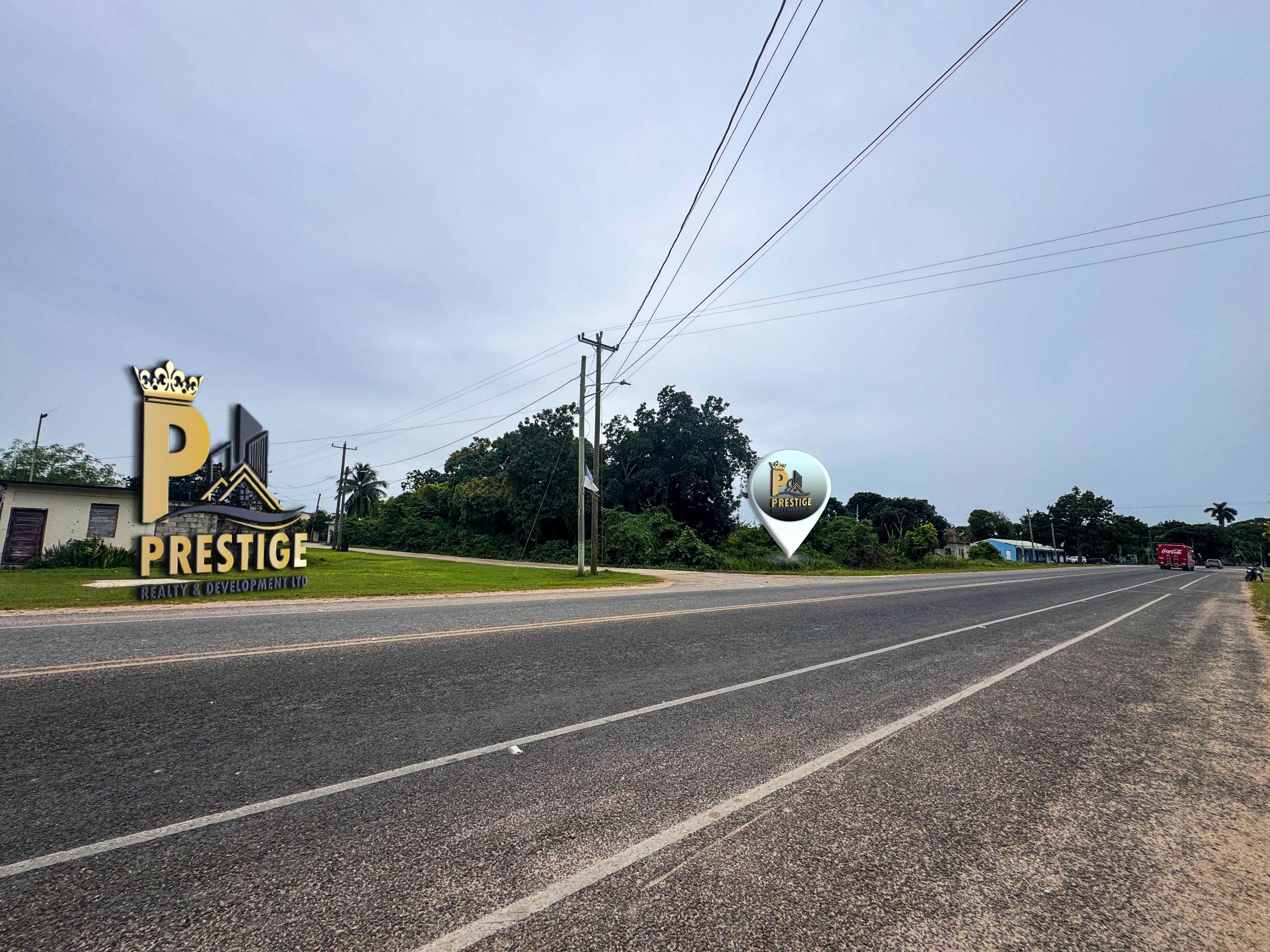 Oportunidad de inversión en una excelente carretera principal: Calcuta, Corozal, Belice