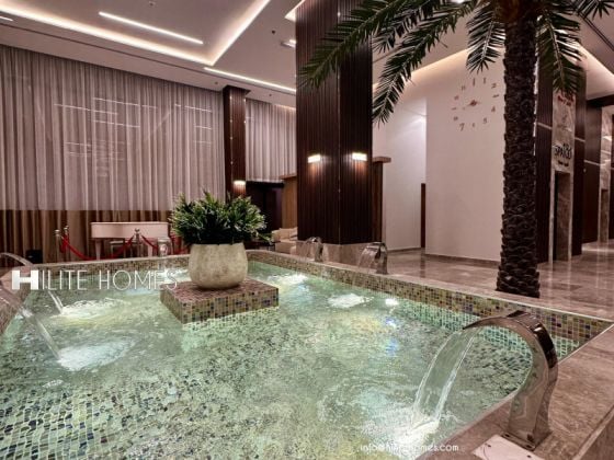 Two bedrooms semi furnished apartment with Terrace in Sabha Al Salem