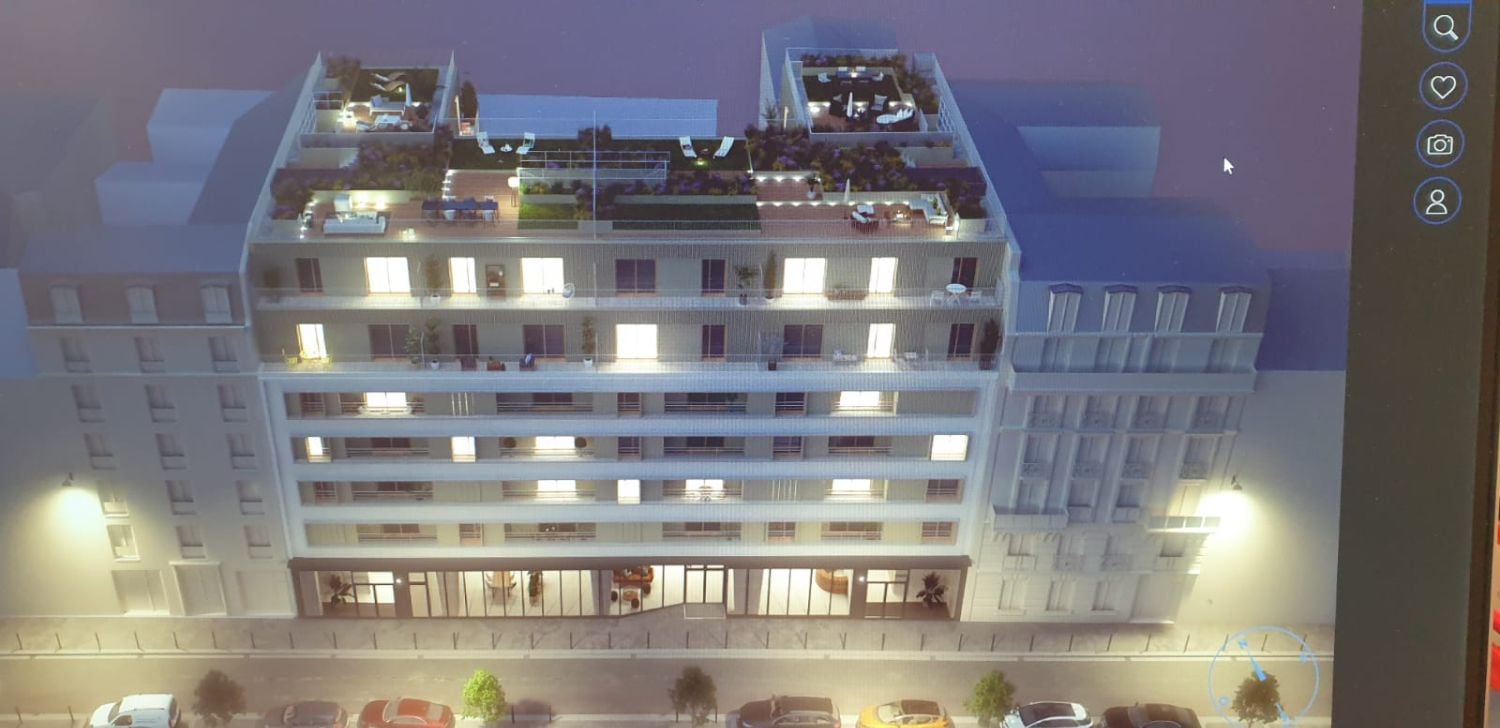 Spazioso e bellissimo appartamento duplex di 5 locali di 118,22 m² con terrazza in affitto a Parigi 75018