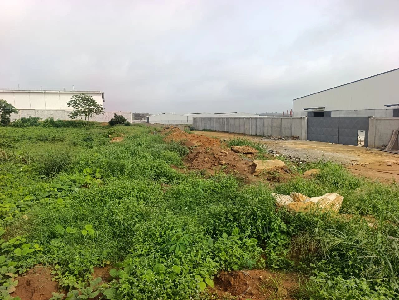 AUTOROUTE DU NORD PK 25; vente terrain 2ha (ACD).