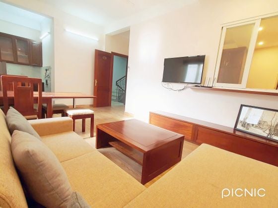 Spacious 1BR Apartment for Rent – Ba Dinh District (60m²)