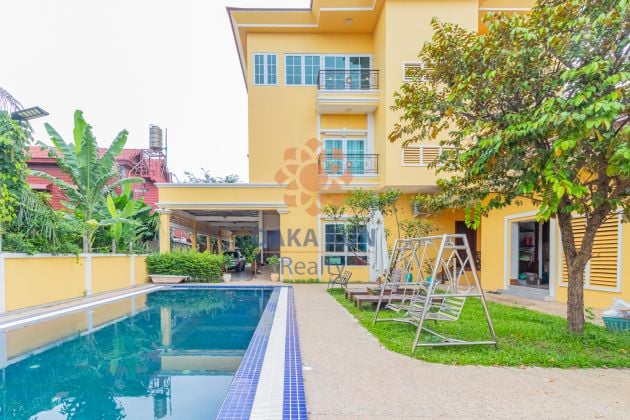 6 Bedrooms Villa with Swimming Pool for Rent in Siem Reap City, Svay ...