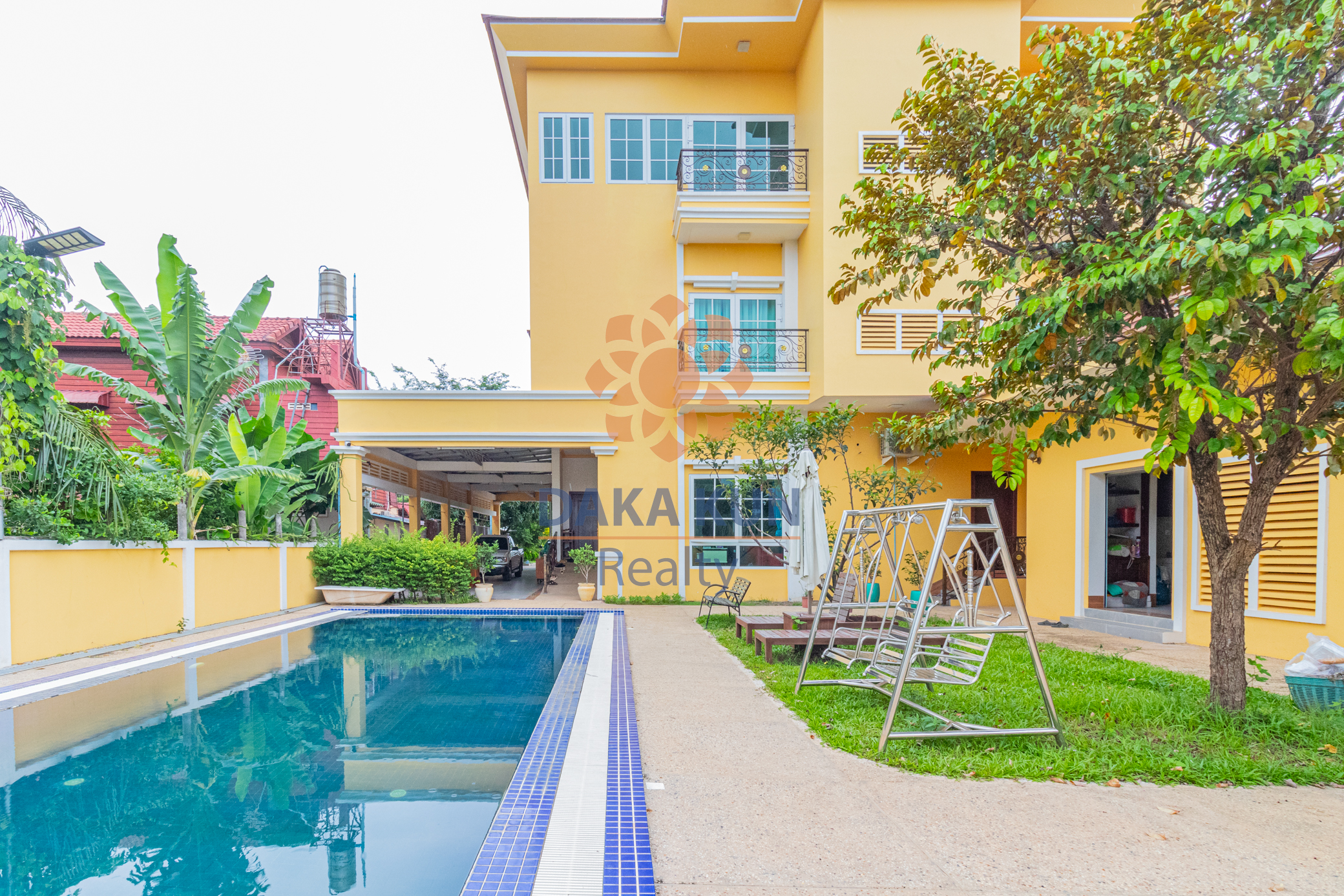 6 Bedrooms Villa with Swimming Pool for Rent in Siem Reap City, Svay Dangkum