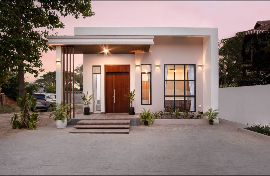 SIEM REAP À LOUER VILLA MODERNE 2 CHAMBRES LUMINEUSES