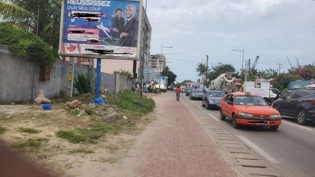 Zone4 Bietry sur le boulevard Philippe-Yacé vente terrain nu 2000m2