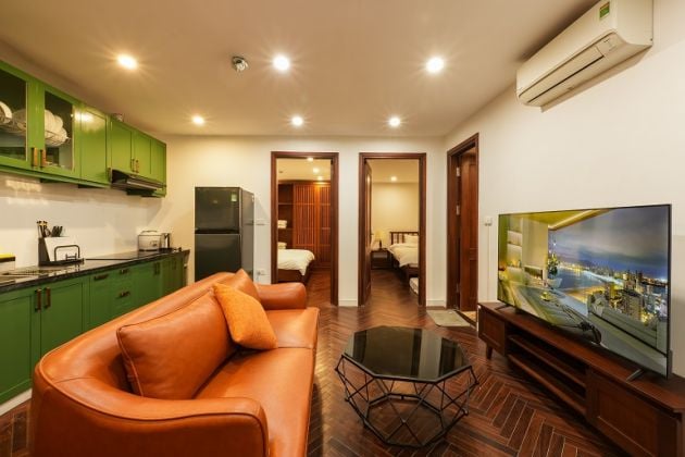 Nice, modern 2 – bedroom apartment in Vu Mien street, Tay Ho district