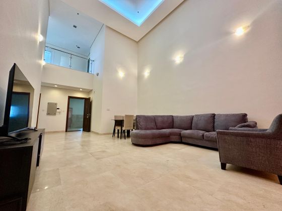 Modern 3 bedroom Duplex Seaview apartment for rent in Salmiya