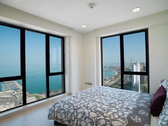 Two bedroom furnished apartment, with or without sea view in Bneid Al Qar