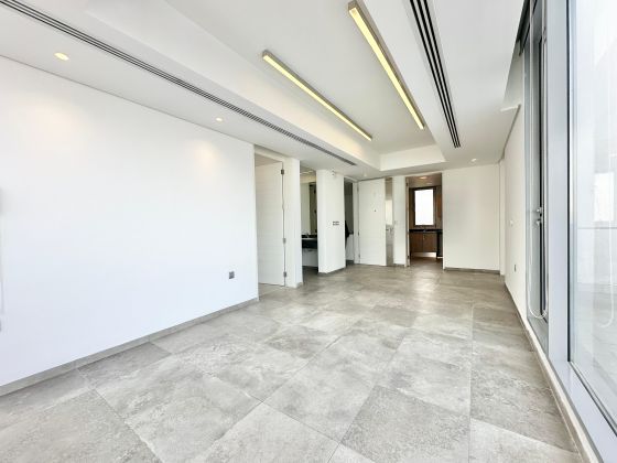 Seaview two bedroom apartment with terrace for rent in Salwa