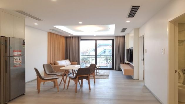 Modern 2 – bedroom apartment with balcony in To Ngoc Van street, Tay ...