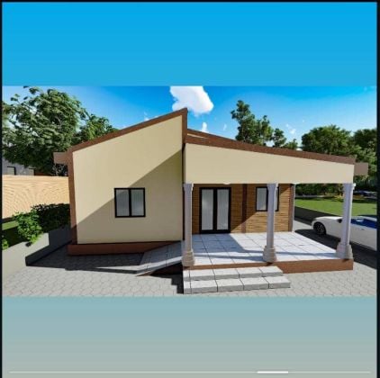 Tengandogo proche de la cameg Un terrain mise en vente avec construction ...