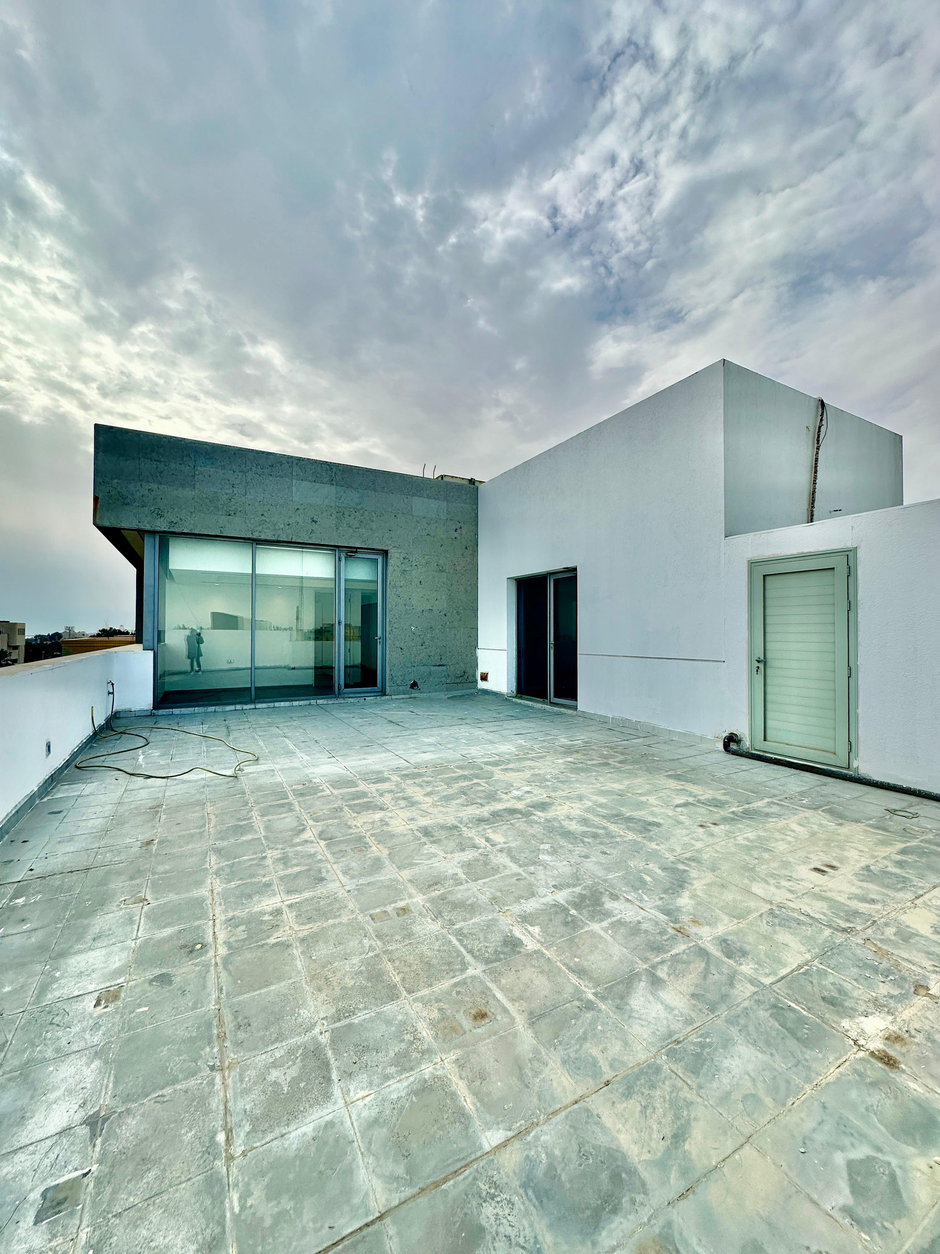 Seaview two bedroom apartment with terrace for rent in Salwa