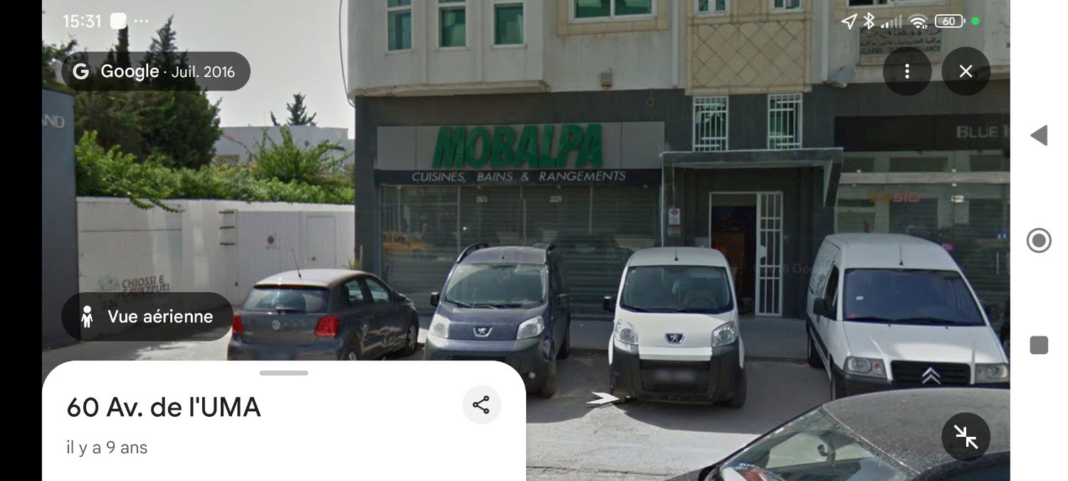 Emplacement N°1 La Soukra - Face Monoprix Square - 530m²
