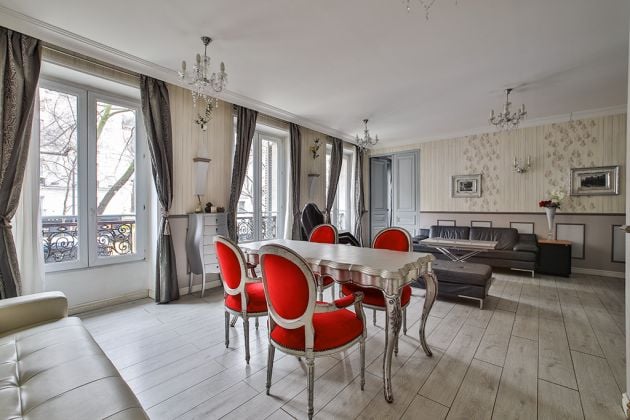 Family apartment of 118 sqm located in the 10th arrondissement of Paris