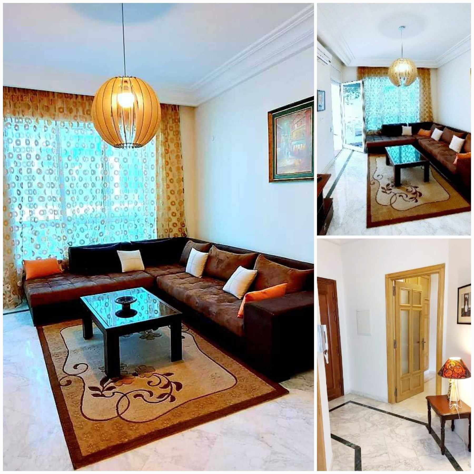 Particulier L Apt S2 meublé Ennasr2 pr étranger 