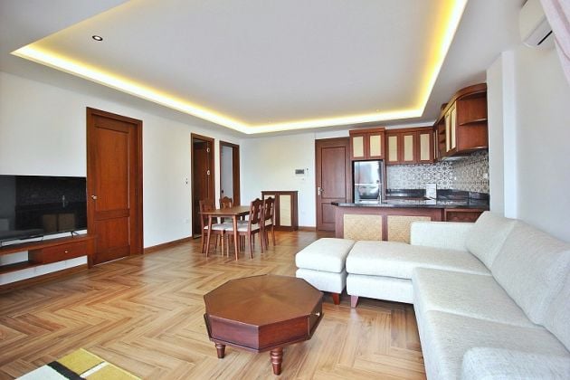 Nice, modern 2 – bedroom apartment with balcony in Dang Thai Mai ...