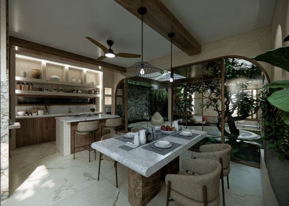 Villa moderne 2BR avec piscine privée – Nyuh Kuning Ubud