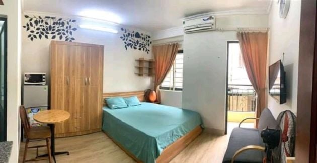Cheap studio apartment in Nhat Chieu street, Tay Ho district for rent