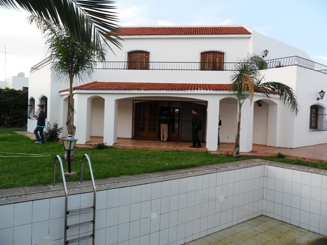 Location villa avec chauffage et piscine a Hay Riad 