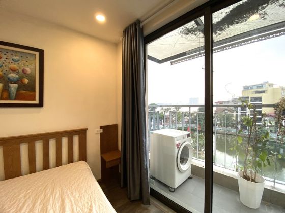 Nice 1 – bedroom apartment with balcony in Yen Hoa street, Tay Ho ...