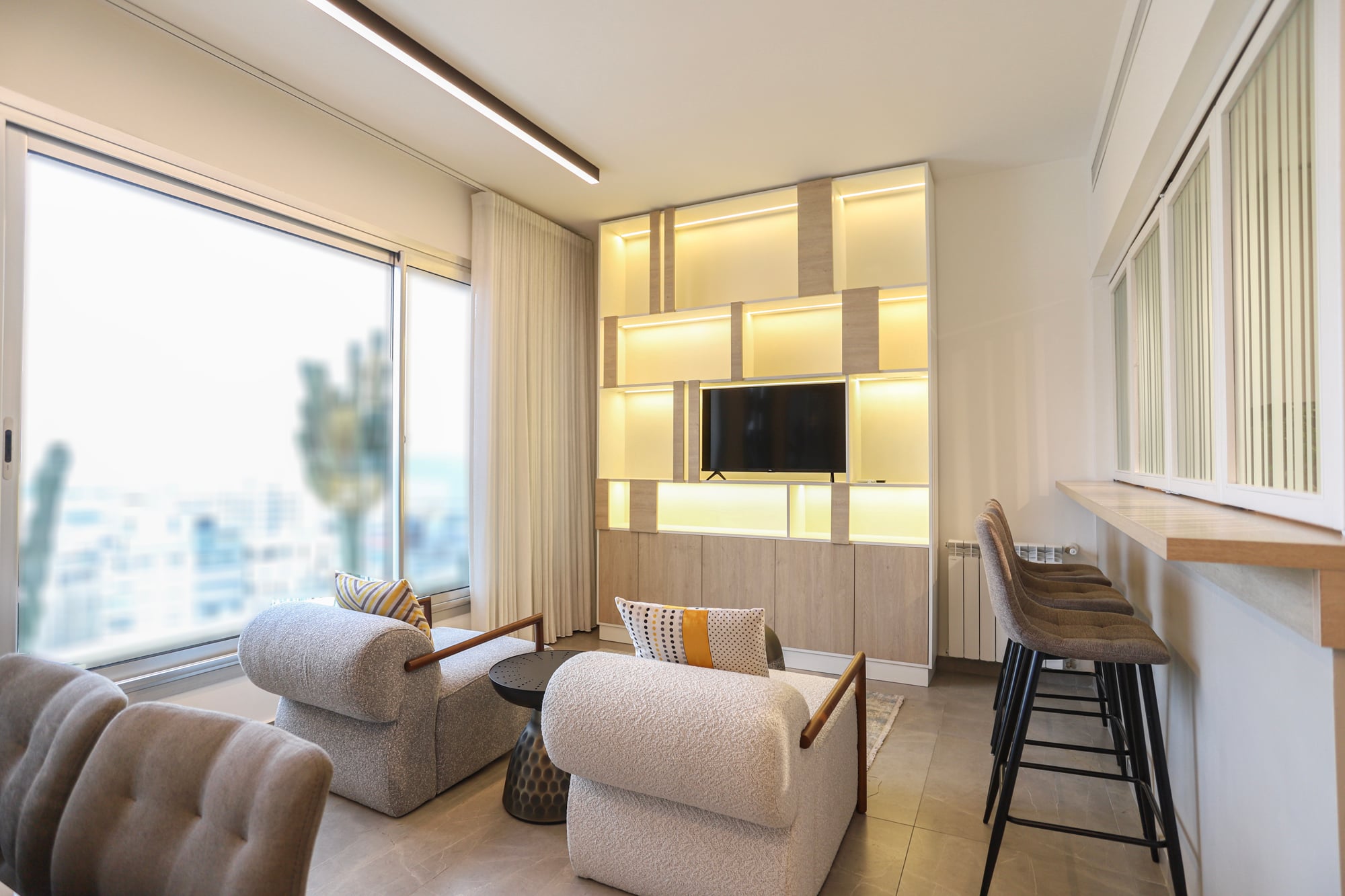 Moderno y elegante | Zona céntrica | Balcón | Vista al mar