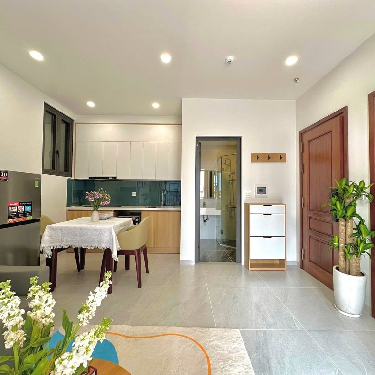 Nice, modern 1 – bedroom apartment in Trinh Cong Son street, Tay Ho district for rent