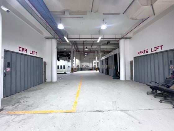 Fully equipped Car Garage for Rent in Salmabad. BD 3950/- 