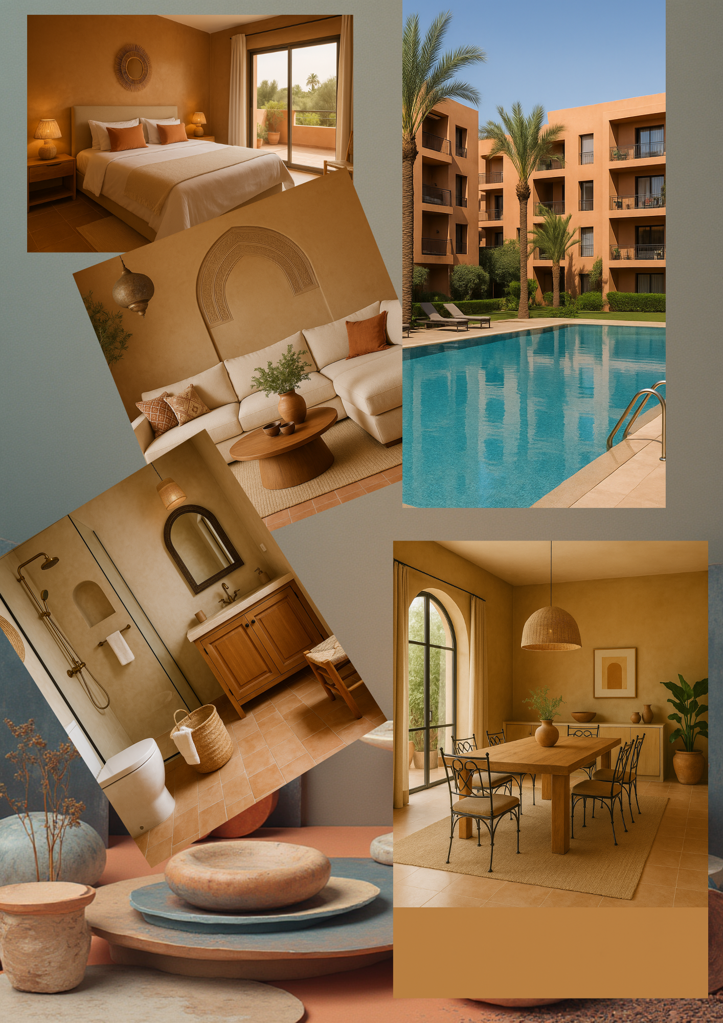 Shared accommodation for French-speaking expatriate retirees – Marrakech