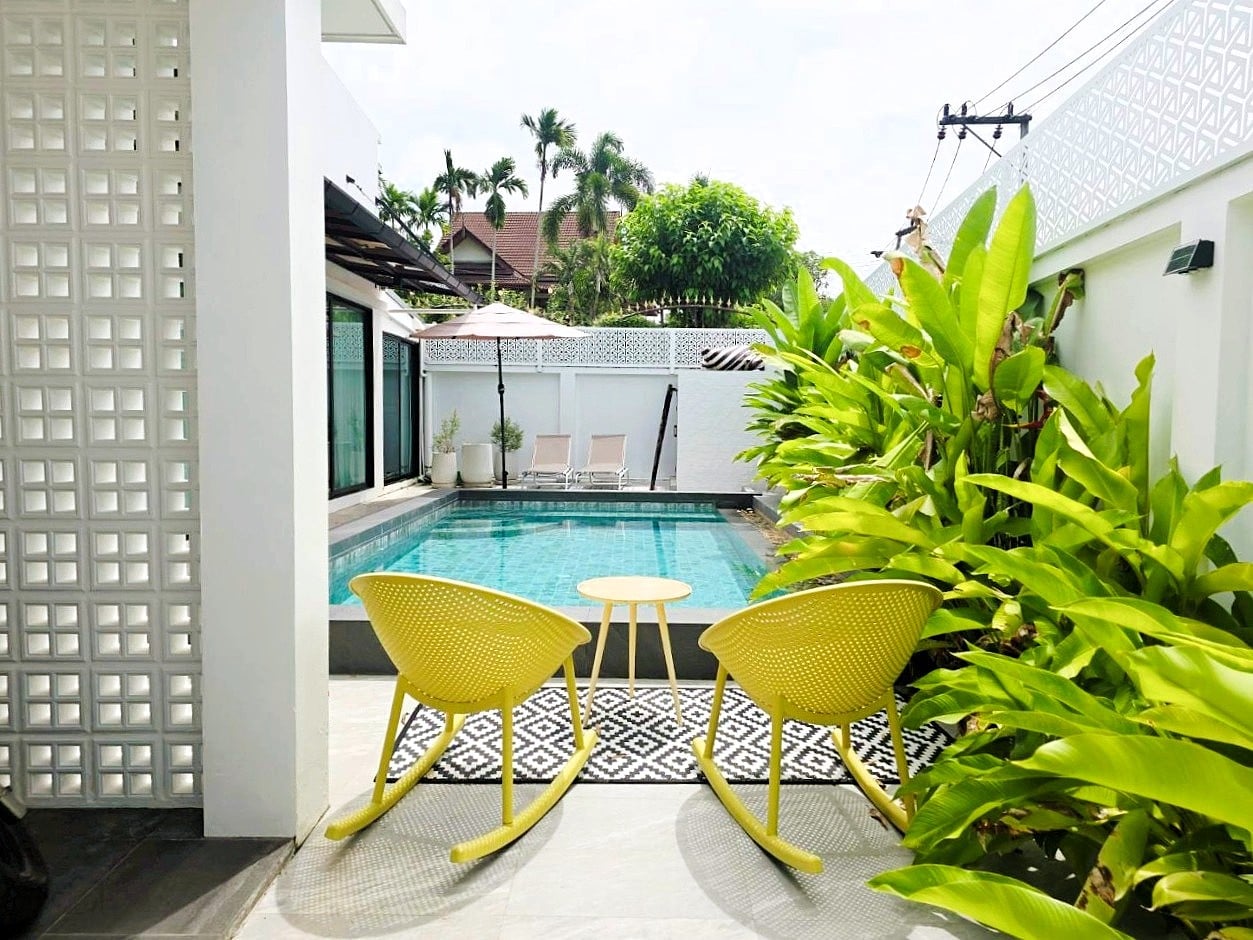 Modern 2BR Private Pool Villa for Rent in Chalong, Phuket 