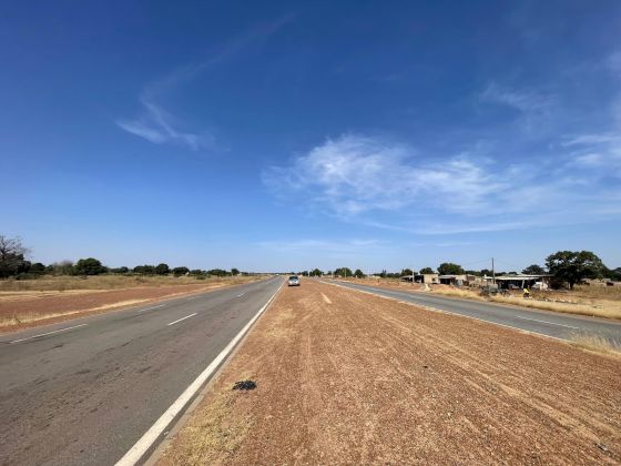 4,2 hectares face au grand contournement de Ouagadougou en vente