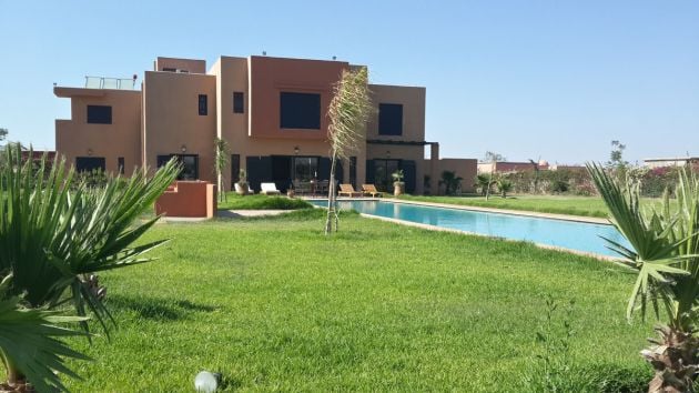 Villa with superb view of the Atlas