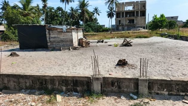 Terrain 740 m2 en vente à grand bassam mockeyville 