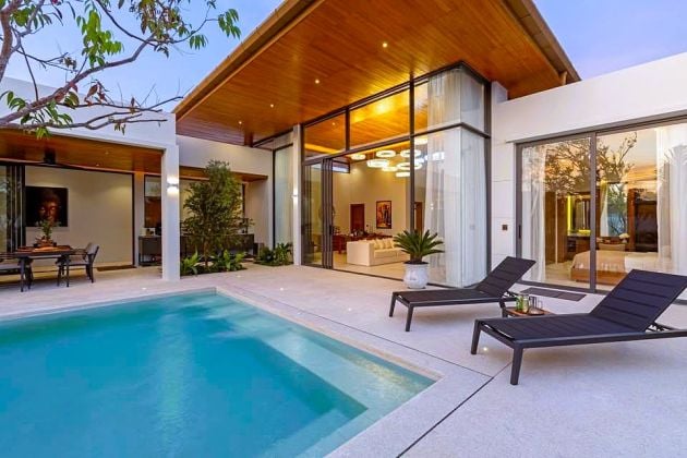 3BR Brand New Pool Villa for Rent in Cherngtalay , Phuket Near Bang Tao ...