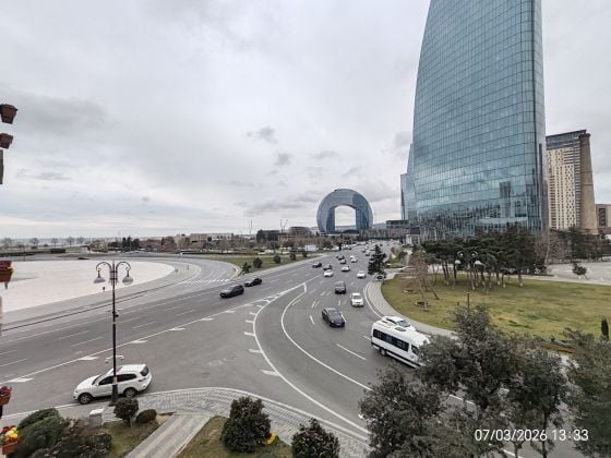 2 bədroom Sea view apt near Port Baku and Crescent Mall 