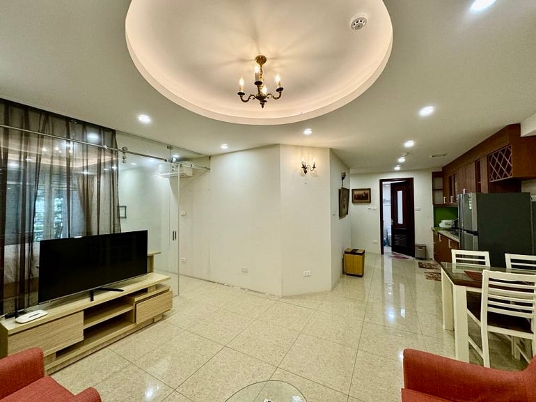 Nice 1 – bedroom apartment in Giang Vo street, Ba Dinh district for rent