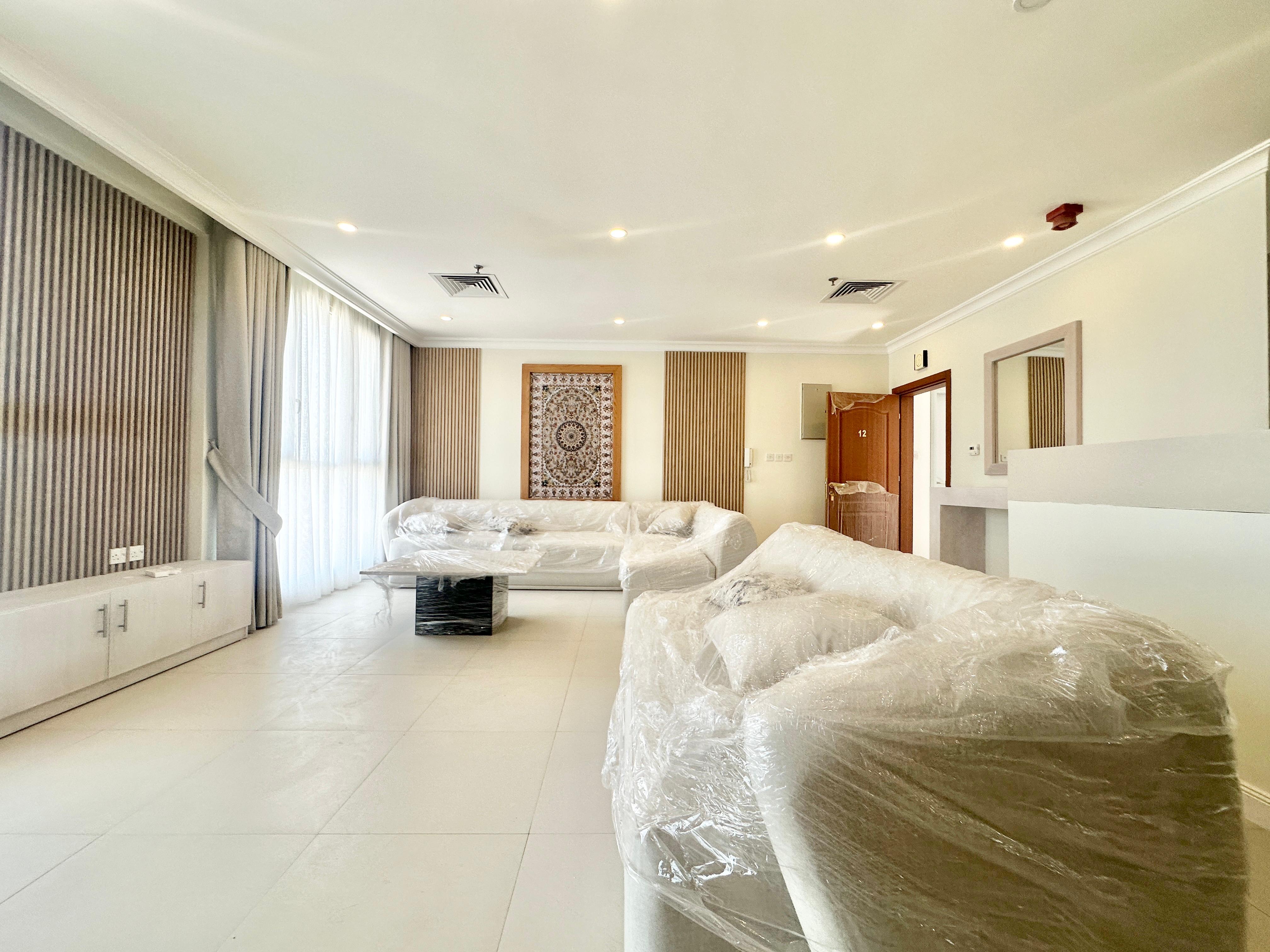 Seaview brand new two bedroom floor apartment for rent in Mahboula