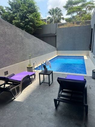 Zone4 rue de canal location bel F3 haut standing ( piscine)