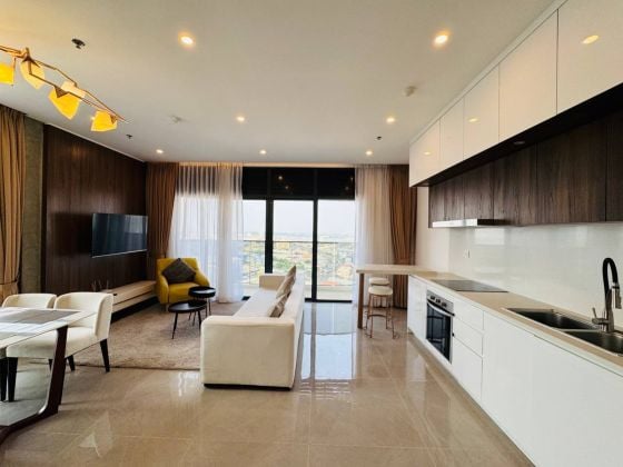 Corner 2-Bedroom Condo for Rent in Chrouy Changvar