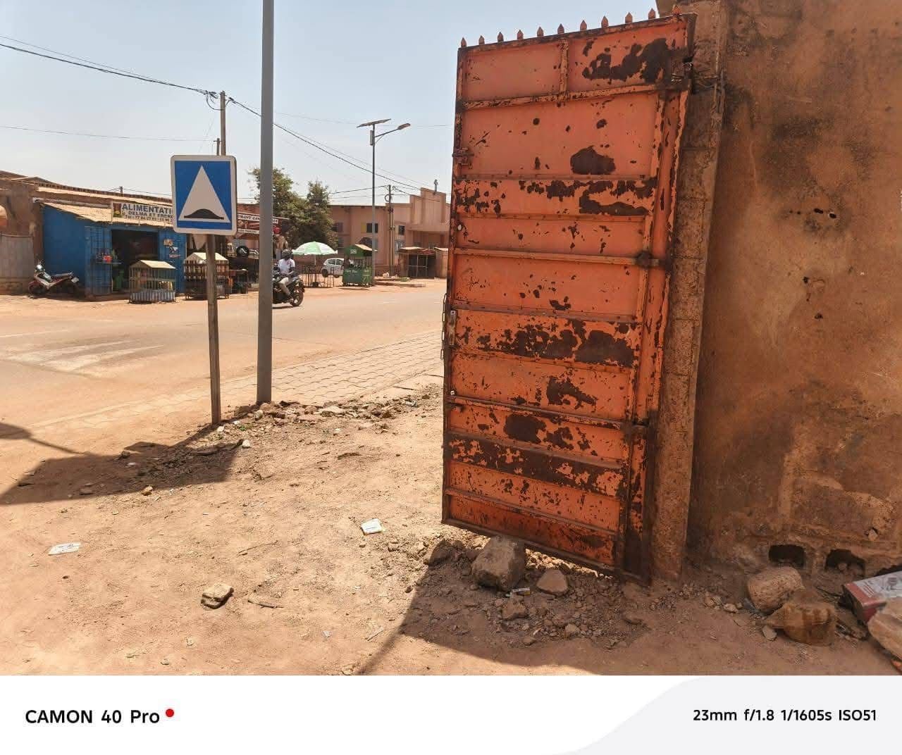 Parcelle de 600m² en bordure de goudron en vente à Wemtenga centre ville de Ouagadougou