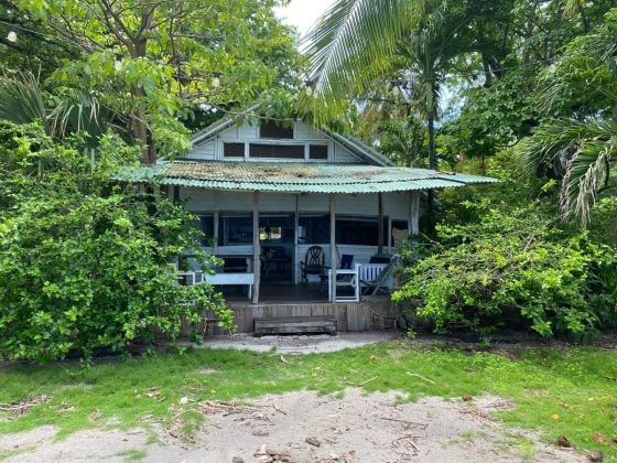 wooden house facing the Pacific Ocean in Costa Rica